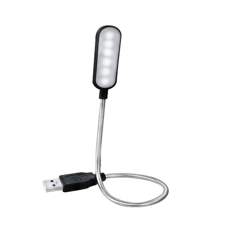 Desk Setup With Laptop - Mini 4 LED Book Lamp Portable