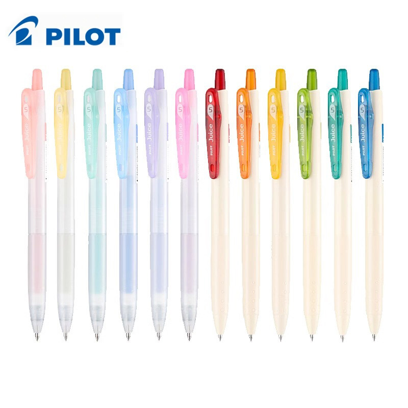 Desk Setup For Journaling - PILOT Juice Pastel Gel Pens 0.5mm,Assorted