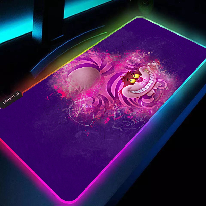 Desk Setup With Laptop - Large Mouse Pad RGB A-Alices in