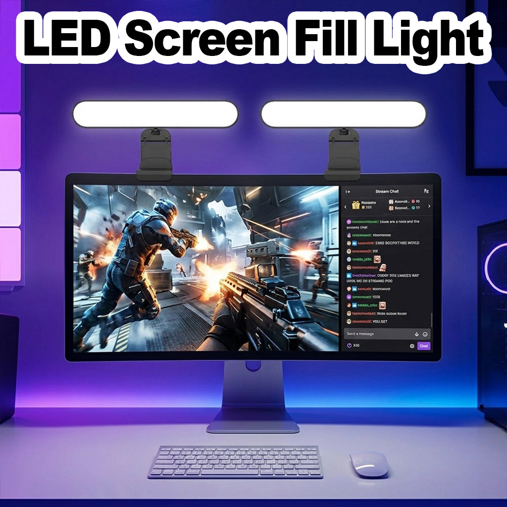 Touch Dimmable LED Screen Lamp - огляд і ціна Desk Setup Videos