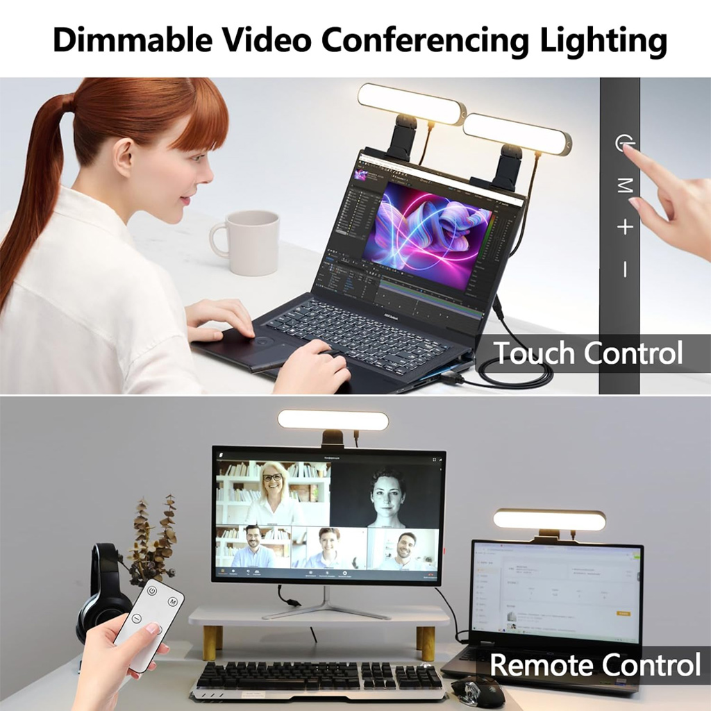 Touch Dimmable LED Screen Lamp - огляд і ціна Desk Setup Videos