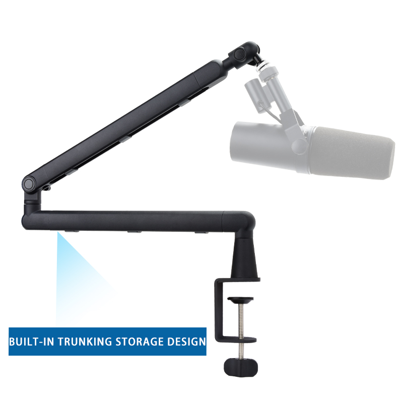 Microphone Arm, AK-55 Desk Low - огляд і ціна Desk Setup Blue