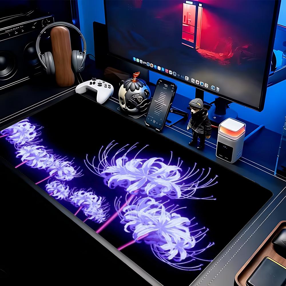 XXL Mousepad Gothic Lycoris Ra - огляд і ціна Desk Setup Blue