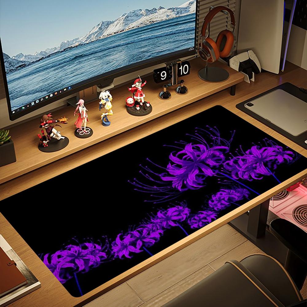 XXL Mousepad Gothic Lycoris Ra - огляд і ціна Desk Setup Blue