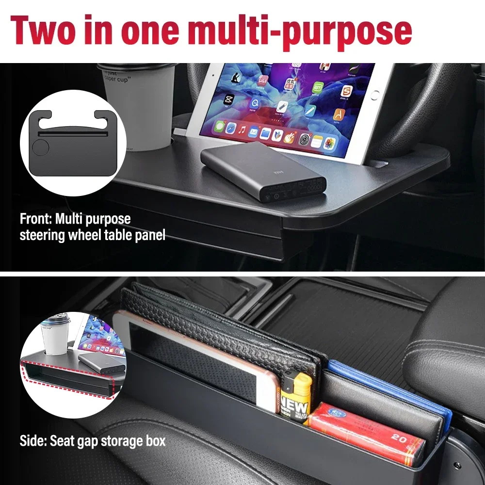 Multi-used Car Tray Laptop Des - огляд і ціна Desk Setup With Laptop