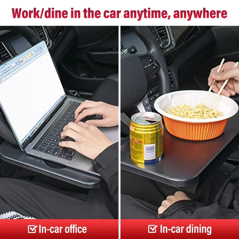 Multi-used Car Tray Laptop Des - огляд і ціна Desk Setup With Laptop