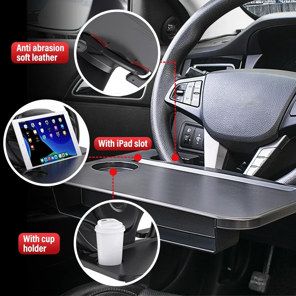 Multi-used Car Tray Laptop Des - огляд і ціна Desk Setup With Laptop