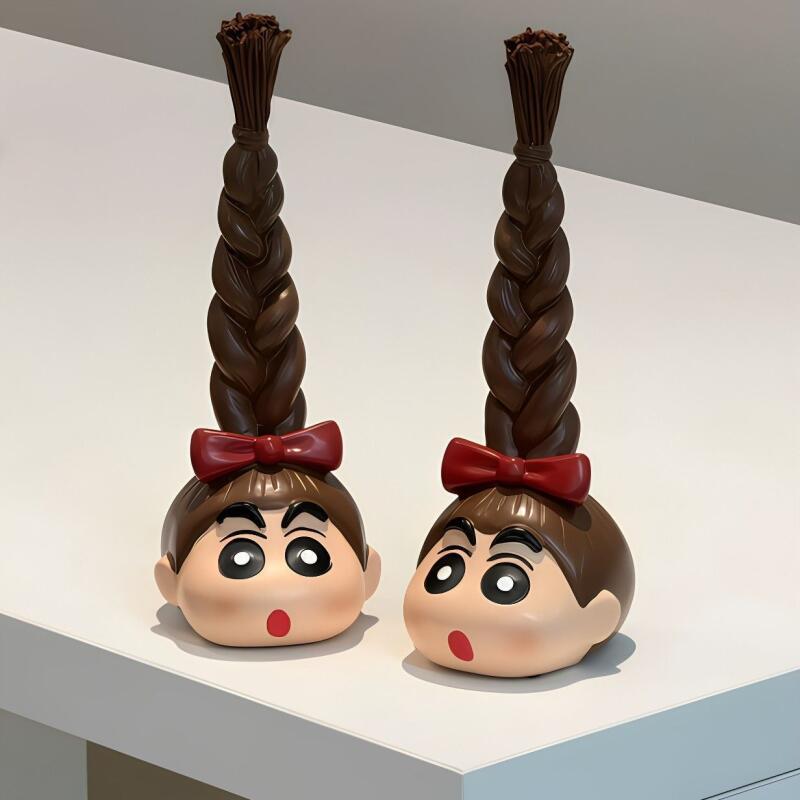 Kawaii Crayon Shin Chan Long B - огляд і ціна Desk Setup Organization