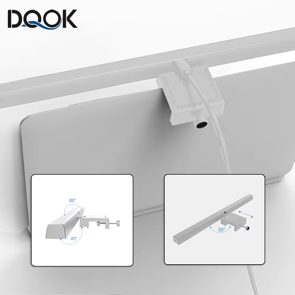 Screen LED Bar Desk Lamp PC Co - огляд і ціна Desk Setup With Laptop