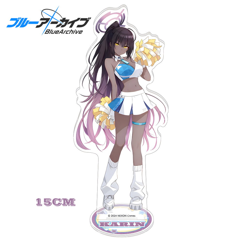 Blue Archive Anime Stand Mison - огляд і ціна Desk Setup Blue