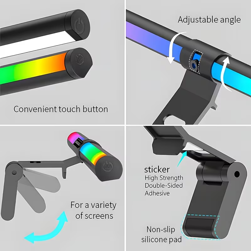 Monitor Light Bar RGB Lightbar - огляд і ціна Desk Setup Accessories
