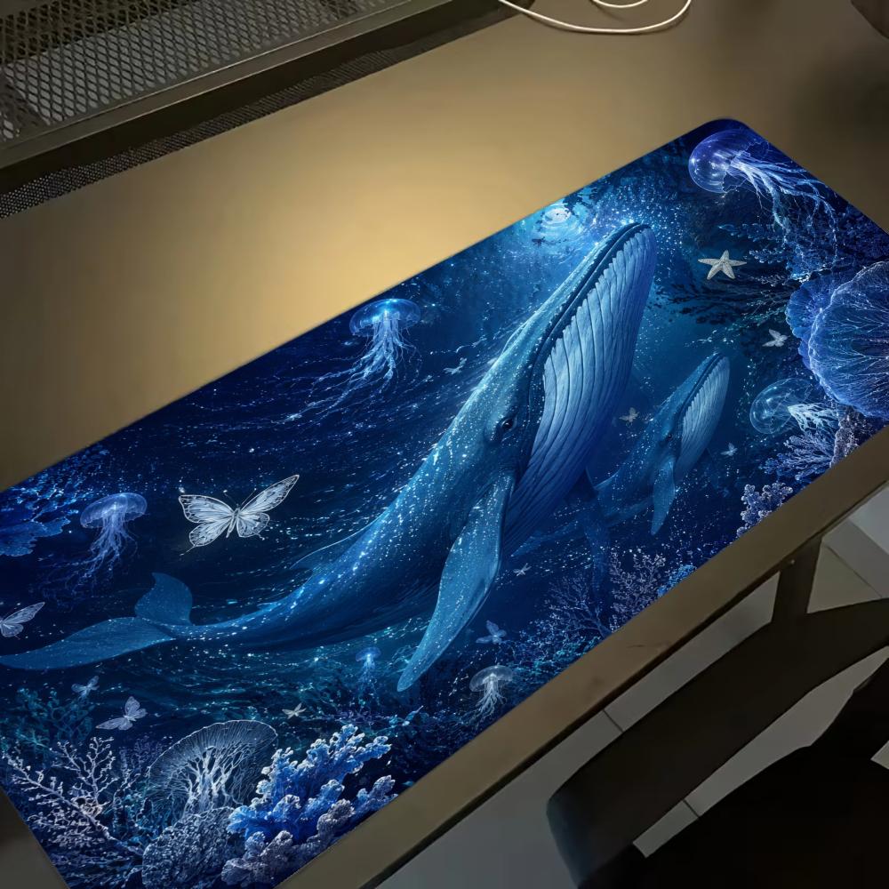 Interstellar Nebula Blue Whale - огляд і ціна Desk Setup Blue