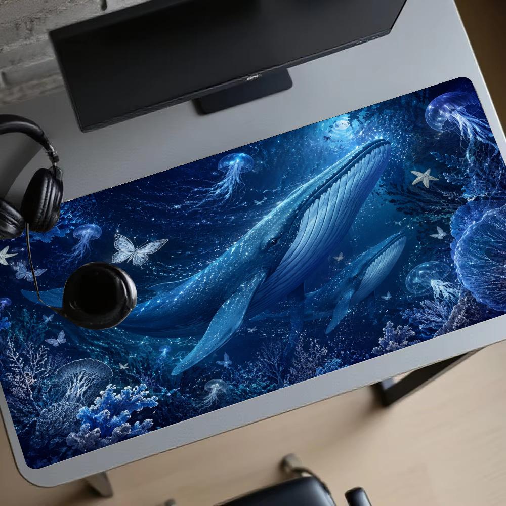 Interstellar Nebula Blue Whale - огляд і ціна Desk Setup Blue