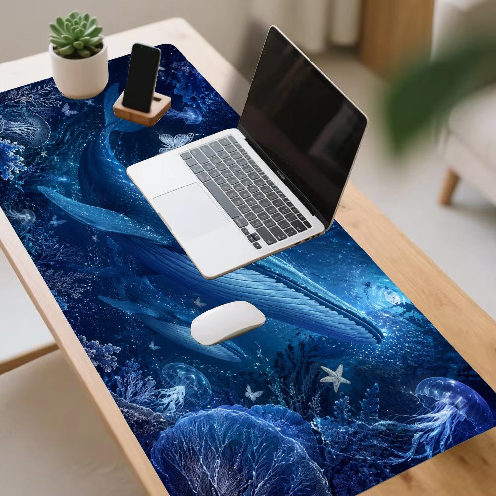 Interstellar Nebula Blue Whale - огляд і ціна Desk Setup Blue