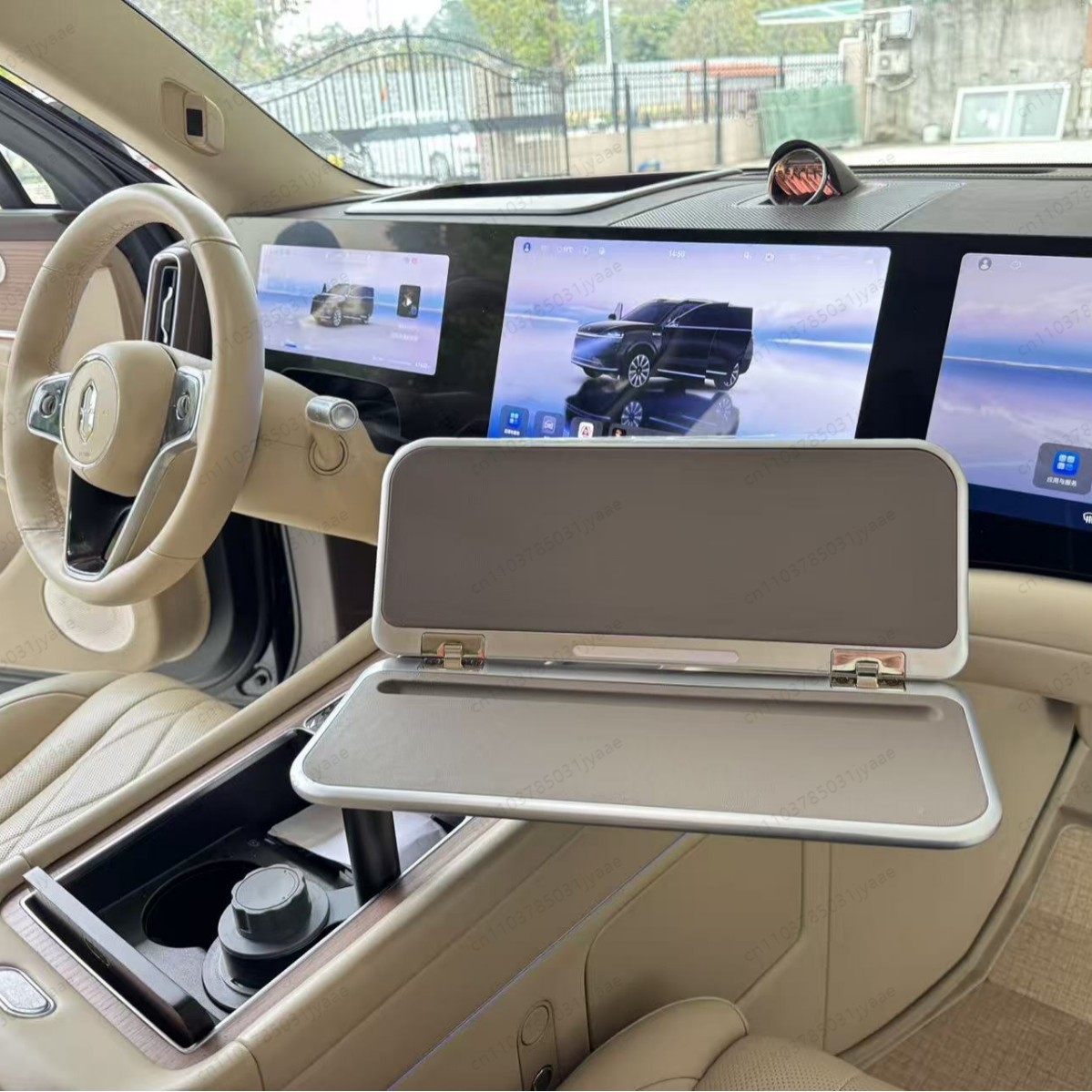New Car Foldable Tray Table, P - огляд і ціна Desk Setup With Laptop