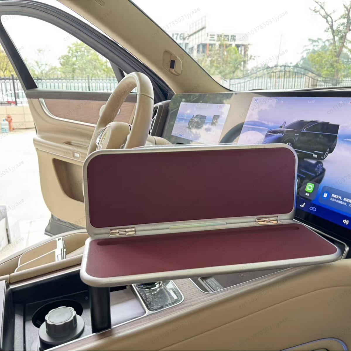 New Car Foldable Tray Table, P - огляд і ціна Desk Setup With Laptop