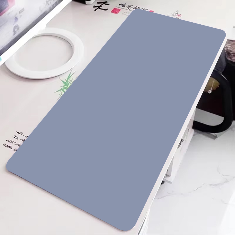 Solid green gaming mousepad la - огляд і ціна Desk Setup Blue