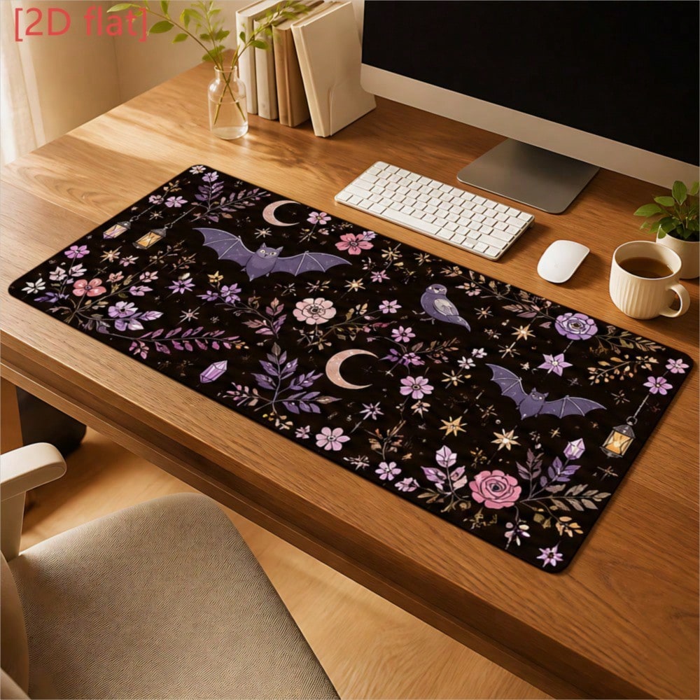 Mouse Pad 2D Flat 1pc Purple B - огляд і ціна Desk Setup For Studying