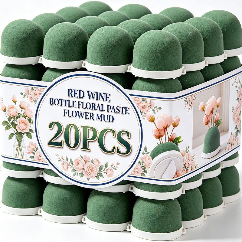 20-1pcs Floral Foam Balls Roun - огляд і ціна Desk Setup Green