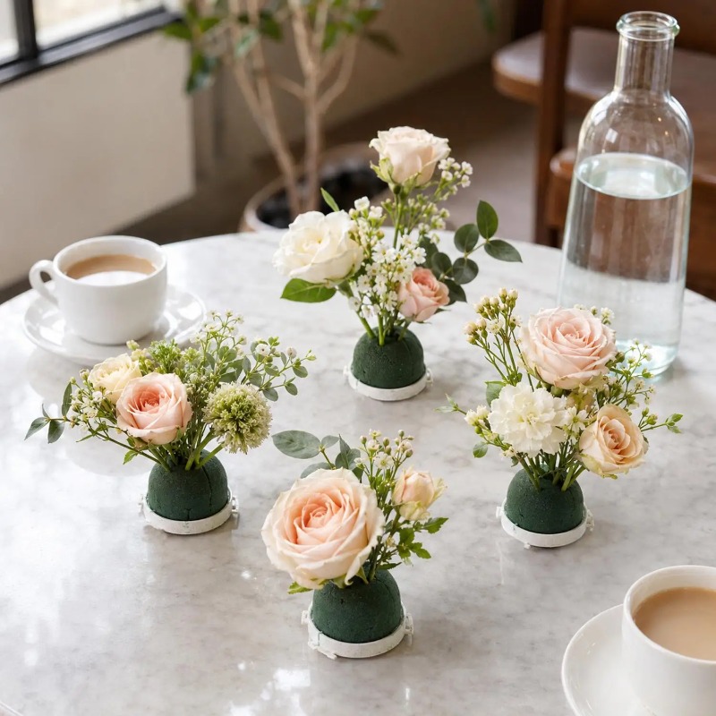 20-1pcs Floral Foam Balls Roun - огляд і ціна Desk Setup Green