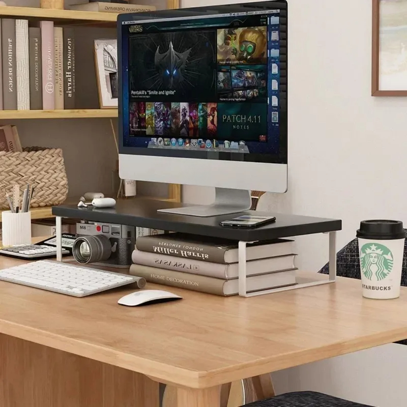 Elevated Monitor Riser Stand,  - огляд і ціна Desk Setup Home Office