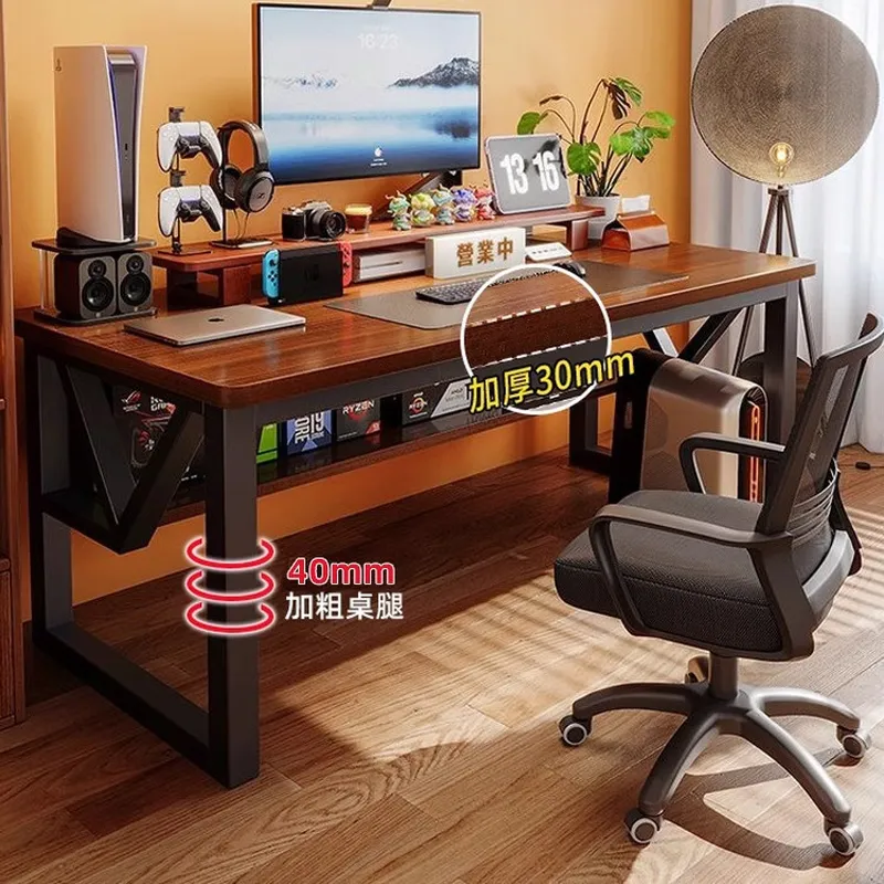 Rectangular Computer Desk for  - огляд і ціна Desk Setup For Studying