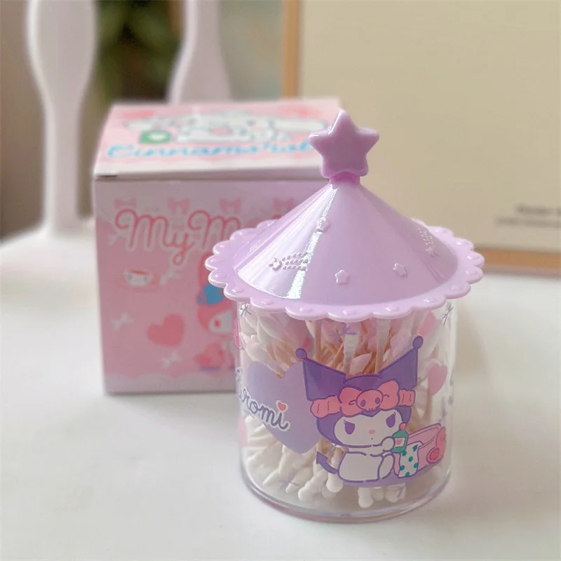 Sanrio Kuromi Melody desktop c - огляд і ціна Desk Setup Organization