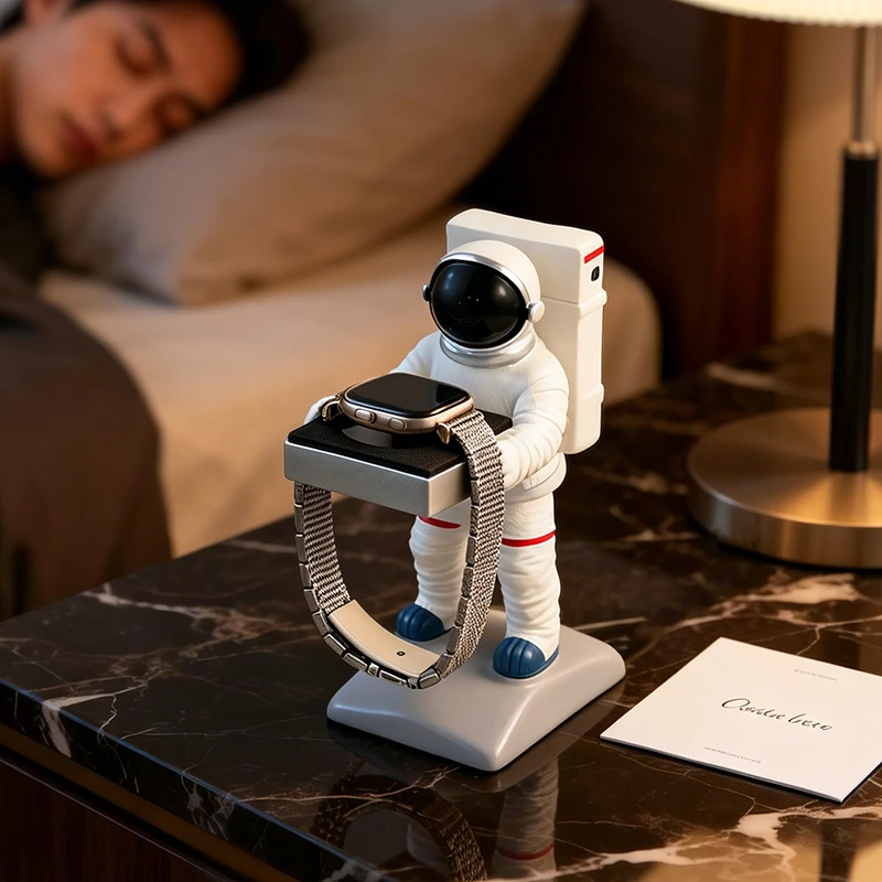 Creative Astronaut Resin Watch - огляд і ціна Desk Setup Home Office