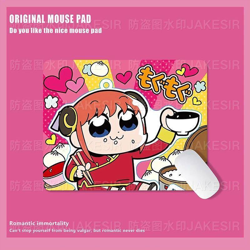 Kawaii Gintama Large Mouse Pad - огляд і ціна Desk Setup With Laptop