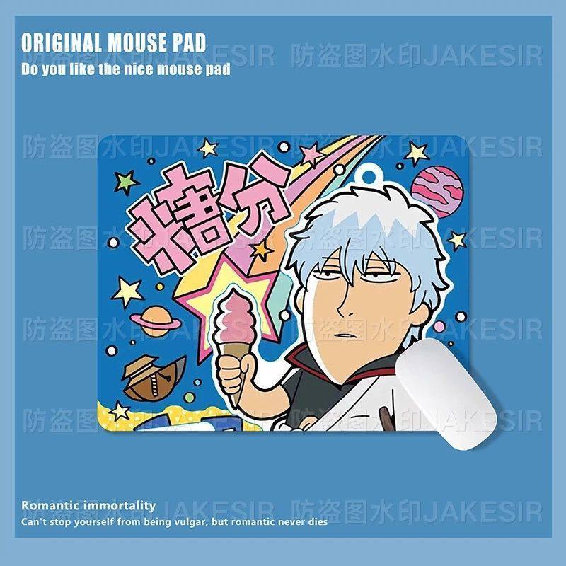 Kawaii Gintama Large Mouse Pad - огляд і ціна Desk Setup With Laptop