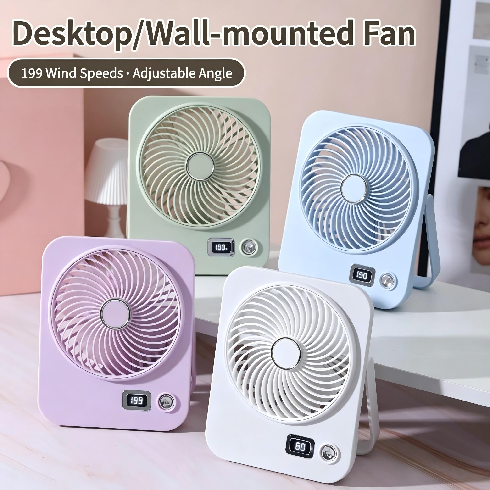 Small Desk Fan Personal Fans L - огляд і ціна Desk Setup Essentials