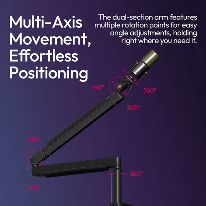 Super Sale ZJ05 Adjustable Mic - огляд і ціна Desk Setup With Mic