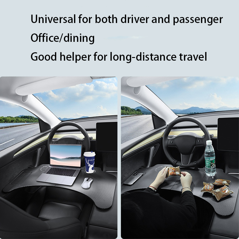 For Tesla Model Y Juniper 2025 - огляд і ціна Desk Setup With Laptop