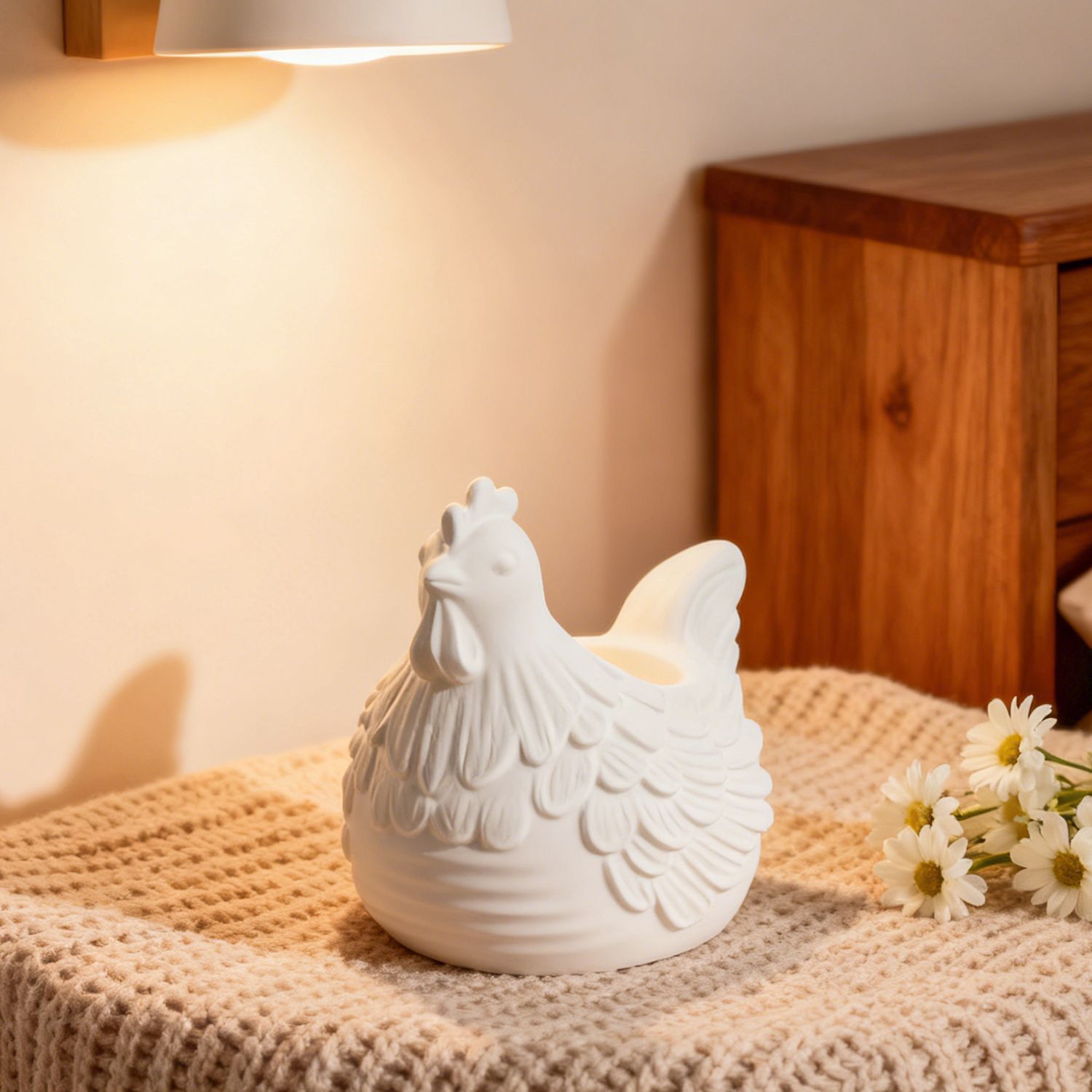 DIY 3D Little Chicken Candle H - огляд і ціна Desk Setup Organization