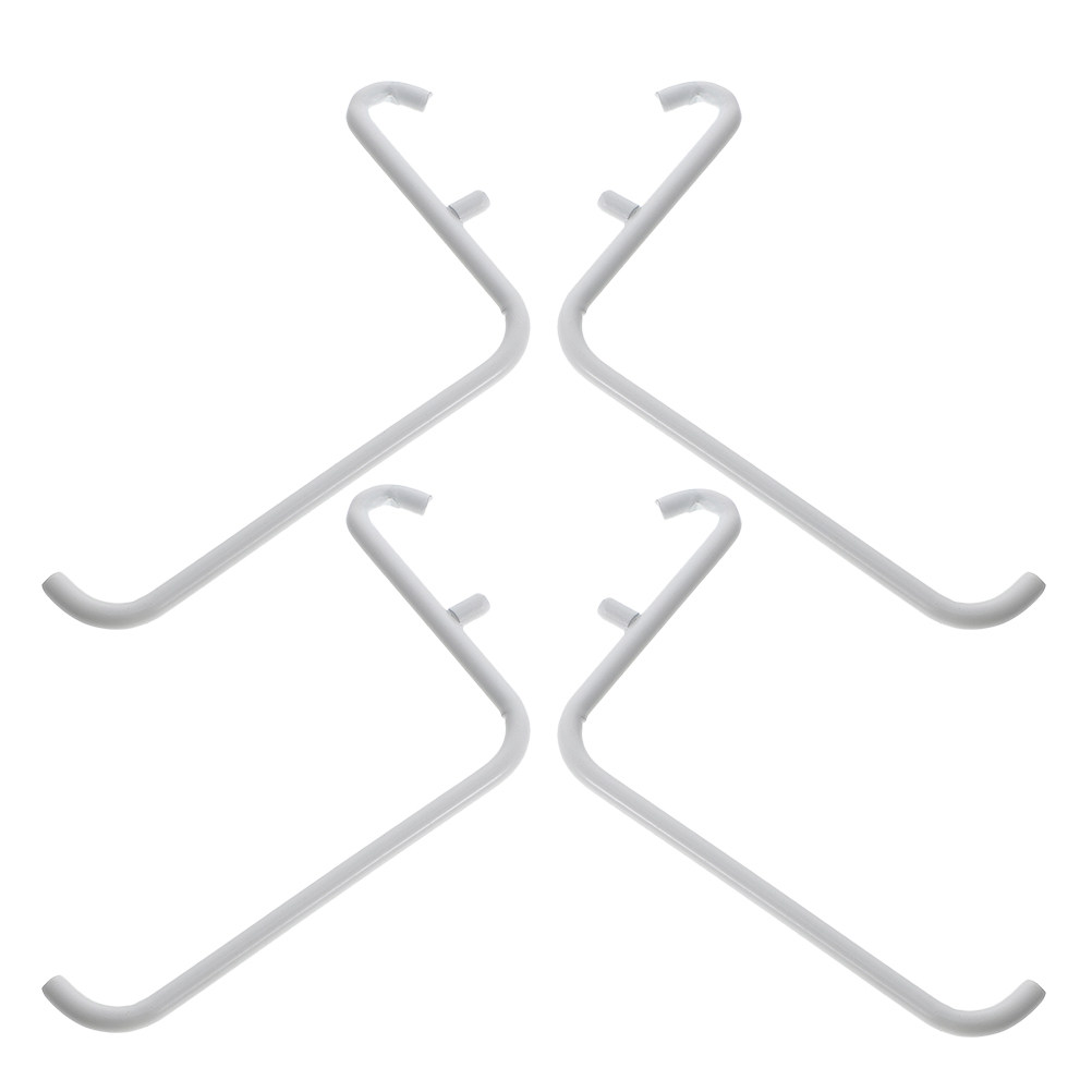 4Pcs Metal Painted Pegboard Br - огляд і ціна Desk Setup Organization