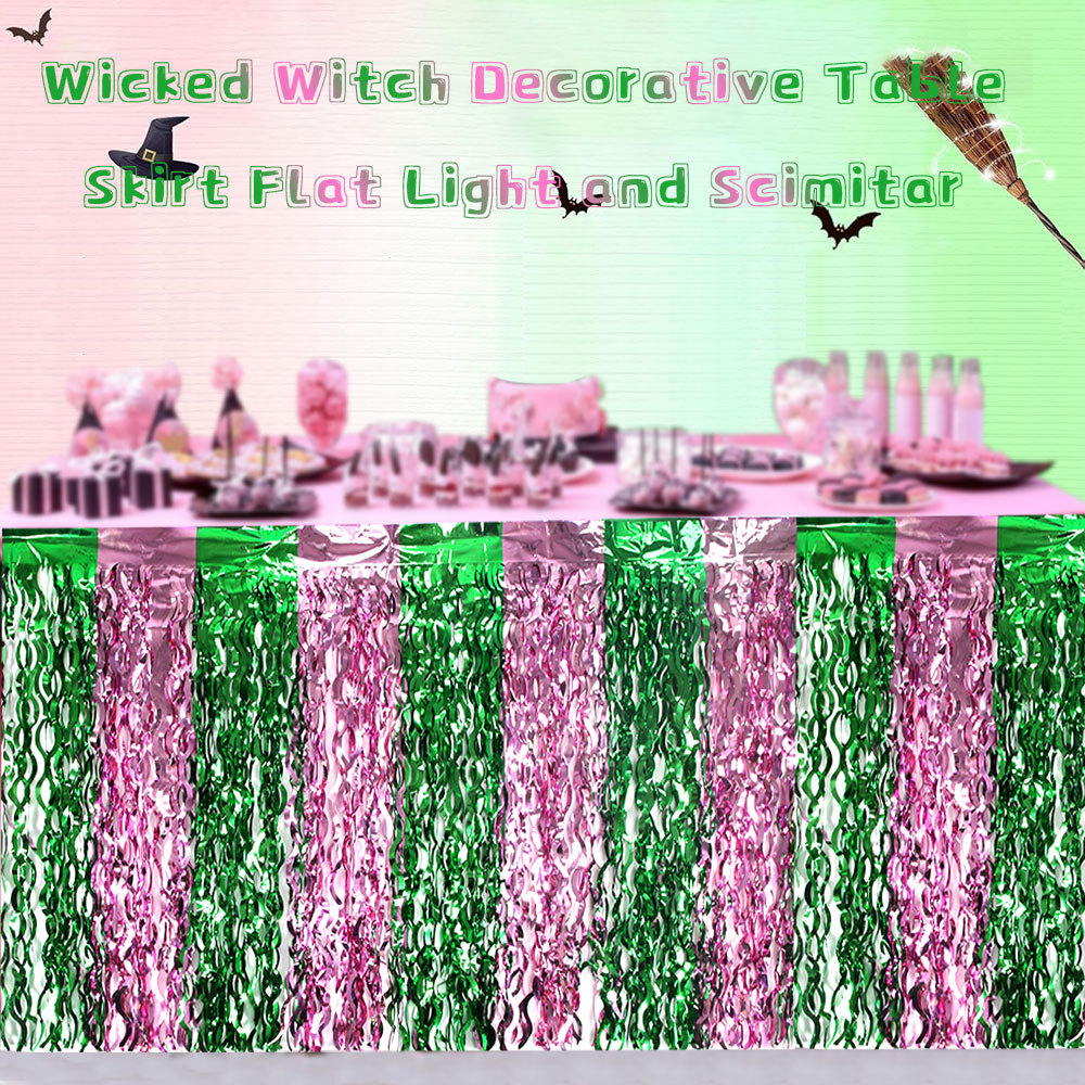 Wicked Witch Party Table Decor - огляд і ціна Desk Setup Green