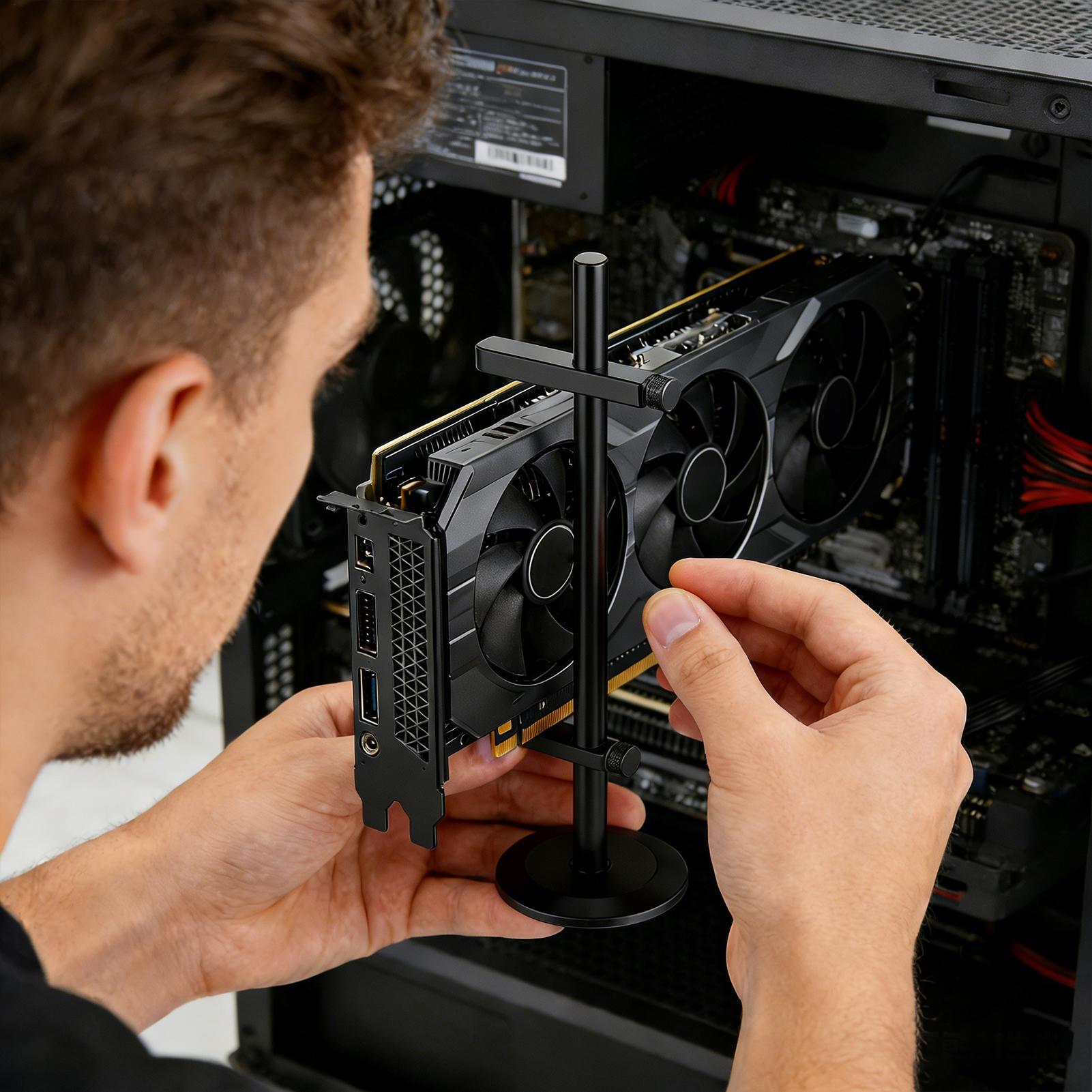 Graphics Card Support Bracket  - огляд і ціна Desk Setup Videos