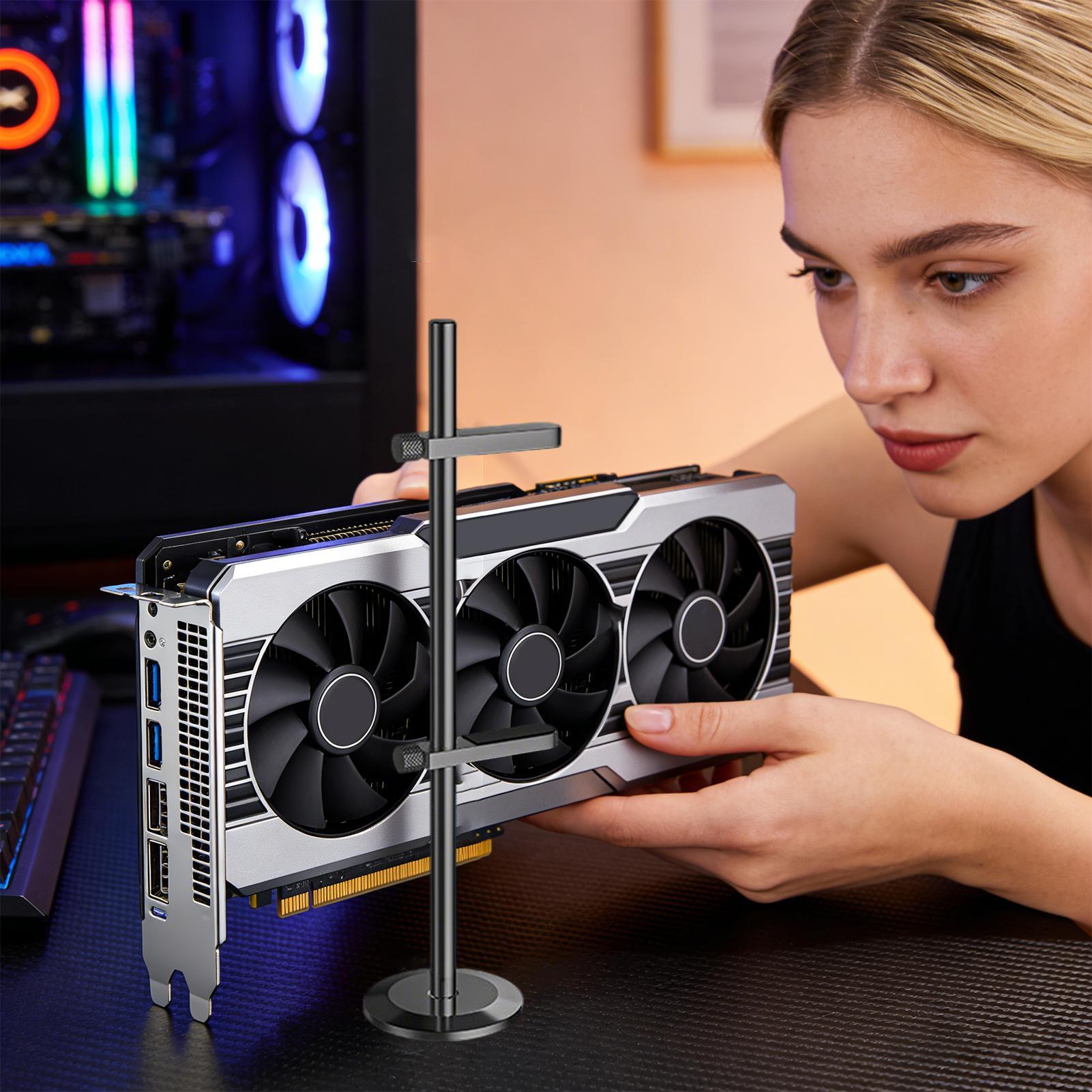 Graphics Card Support Bracket  - огляд і ціна Desk Setup Videos