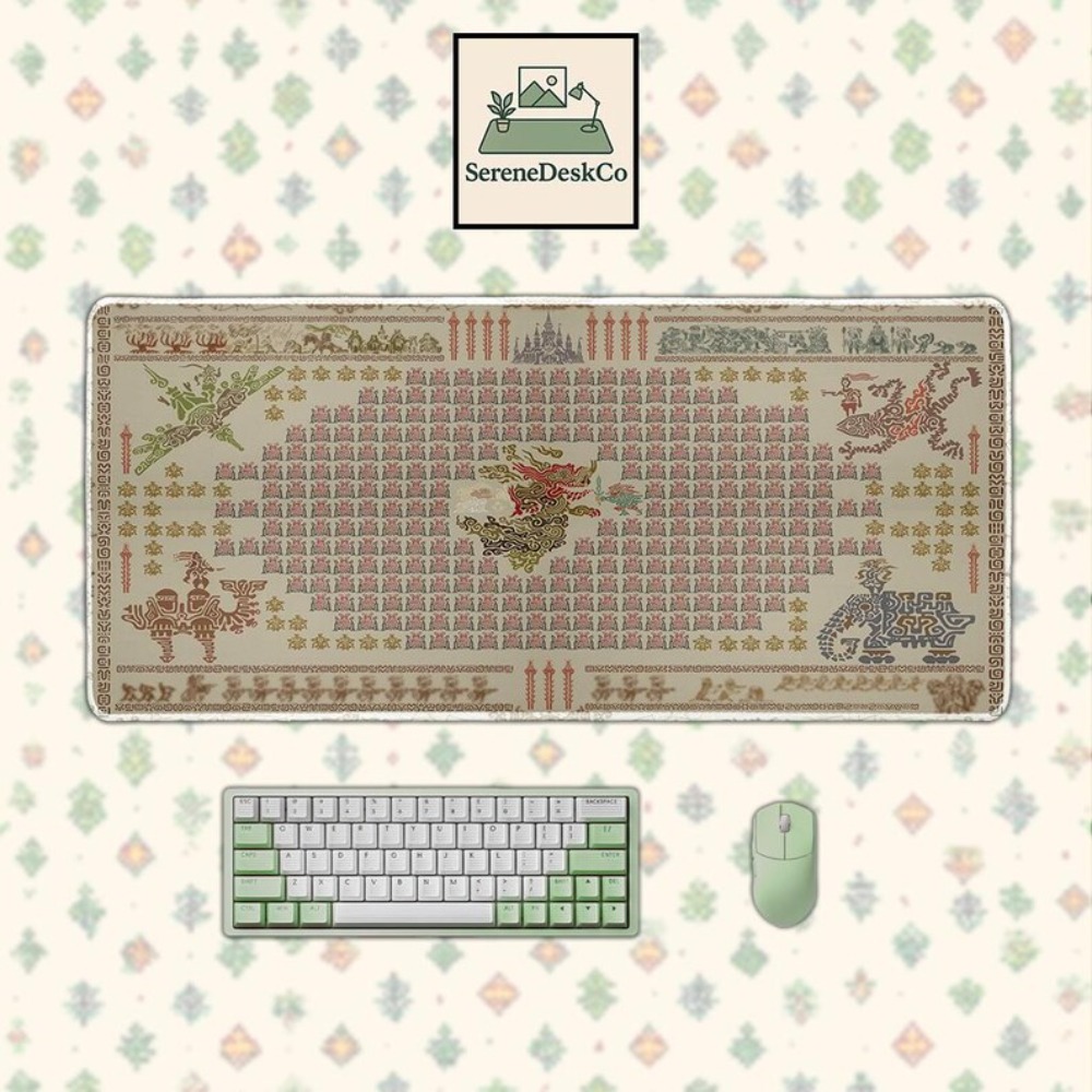 Breath of the Wild Tapestry Mo - огляд і ціна Desk Setup Inspiration