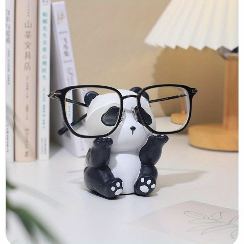 1Pc Cute Panda Glasses Display - огляд і ціна Desk Setup Home Office