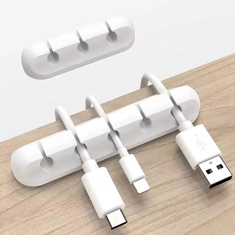 Silicone USB Cable Organizer U - огляд і ціна Desk Setup Organization