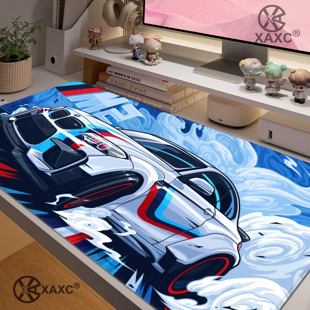 Large Cool Sport Car Blue Red  - огляд і ціна Desk Setup Blue