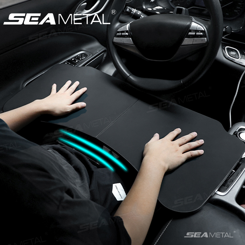 SEAMETAL Car Temporary Tray fo - огляд і ціна Desk Setup With Laptop