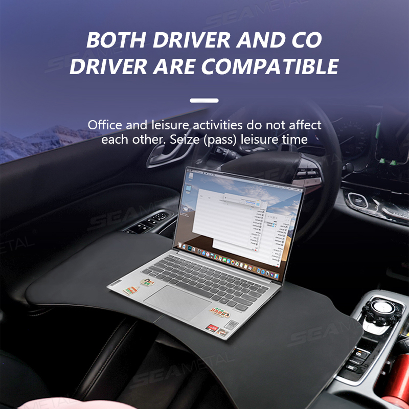 SEAMETAL Car Temporary Tray fo - огляд і ціна Desk Setup With Laptop