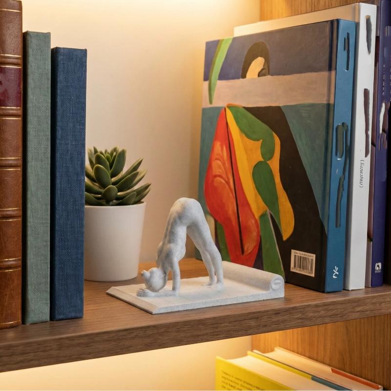 3D Printed Yoga Girl Phone Sta - огляд і ціна Desk Setup Home Office