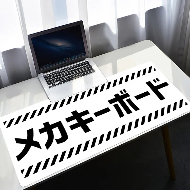 White Mouse Pad Xxl Pc Gamer J - огляд і ціна Desk Setup Blue