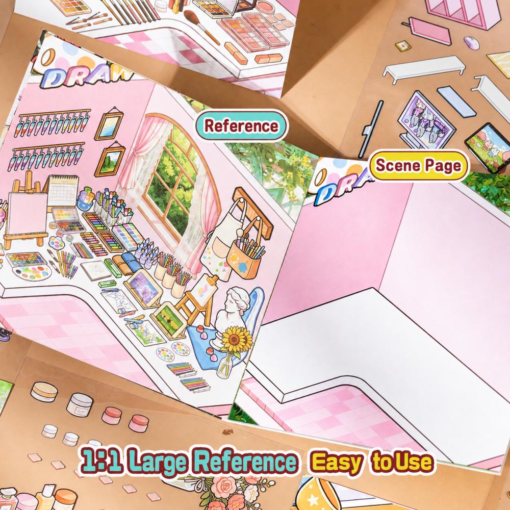 Card Lover 12 Pcs [Desk Corner - огляд і ціна Desk Setup For Journaling